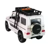 LEAN TOYS Op batterijen werkende off-road auto wit