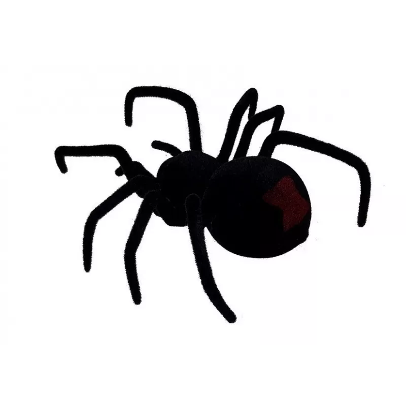 LEAN TOYS Big Hairy Spider Black Widow op afstandsbediening