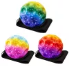 LEAN TOYS springbal met elastiek, sensorisch, met noppen, bont, 6 cm