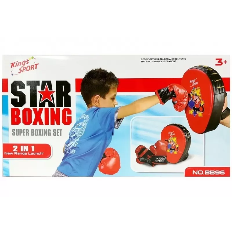 LEAN TOYS Boxset met handschoenen en doelwit