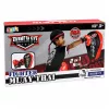 LEAN TOYS 2-in-1 Muay Thai bokstraining set met handschoenen en focus-pads, Zwart