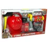 LEAN TOYS brigade set brandblusser watermasker helm rood