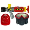 LEAN TOYS brigade set brandblusser watermasker helm rood