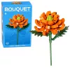 LEAN TOYS bouwstenen enkele bloem met steel bonte mix 71-106 delen