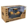 LEAN TOYS bulldozer met rupsbanden, op afstand bediend met handgebaar, 2.4G, 1:28