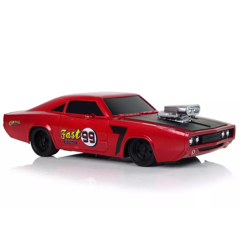 LEAN TOYS Auto R/C Sports sticker 1:20 rood piloot