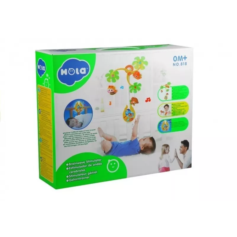 LEAN TOYS carrousel speeldoos rammelaars voor baby's