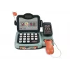 LEAN TOYS kassaspeelgoed winkel-set met microfoon-soundterminal – interactieve rollenspelset voor kinderen vanaf 3 jaar