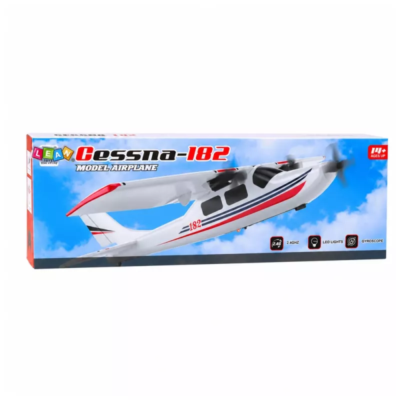 LEAN TOYS Cessna 182 2,4 GHz op afstand bestuurd schuimvliegtuig