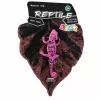 LEAN TOYS kameleon rubber figuur rekbaar realistisch paars reptiel 14 cm