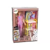 LEAN TOYS Kinderen Poppendokter Lang Haar Accessoires