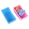 LEAN TOYS Kinderen Poppendokter Lang Haar Accessoires