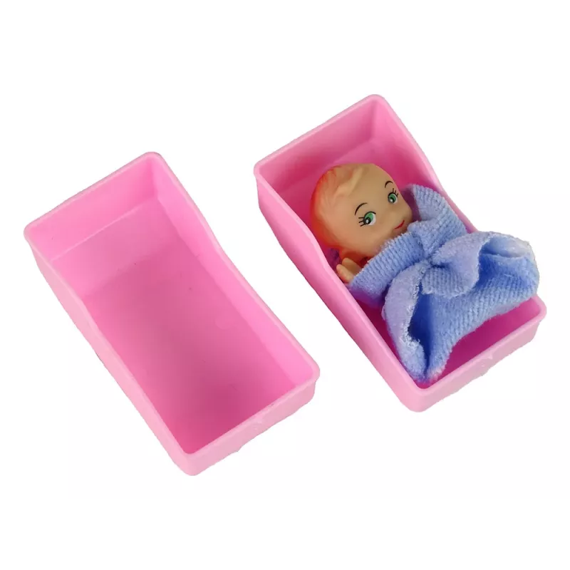 LEAN TOYS Kinderen Poppendokter Lang Haar Accessoires