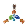 LEAN TOYS kinder-mobiel dierenclip draagbaar