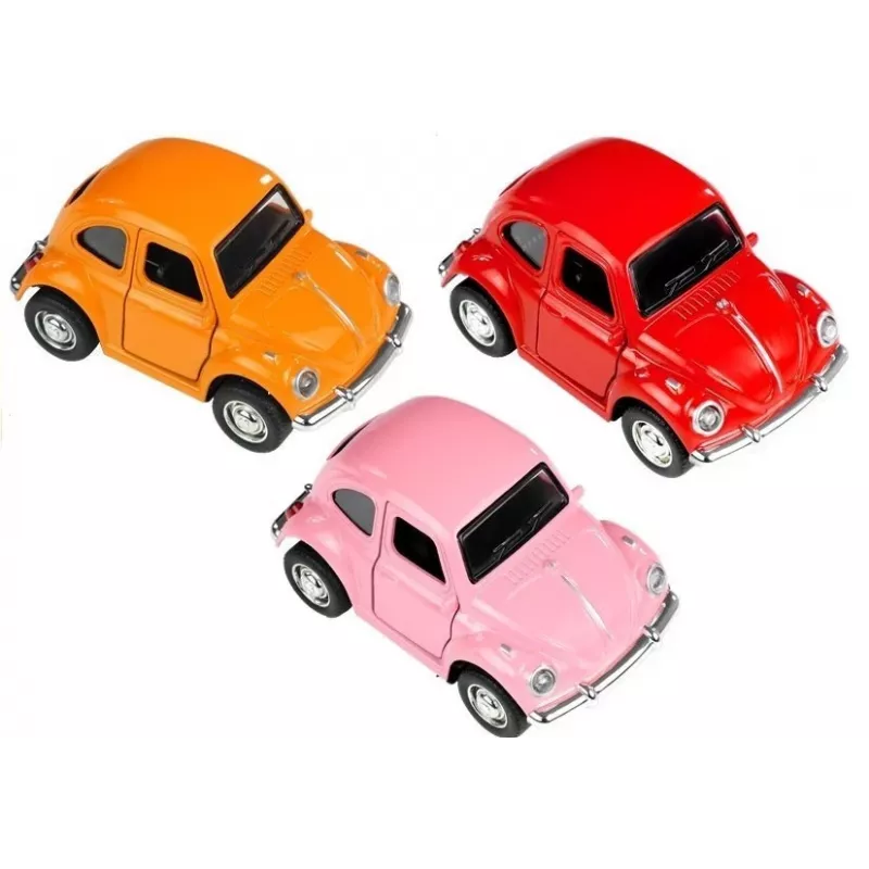 LEAN TOYS Classic Car metalen voertuig met gemengd geluid
