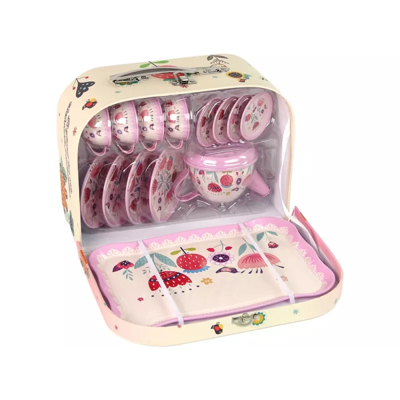 LEAN TOYS Koffie- en theeset in koffer