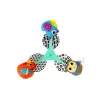 LEAN TOYS Kleurrijke vogels melodie carrousel voor babybed en kinderwagen