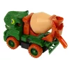 LEAN TOYS Betonmixer dinosaurus Unwrecker groene accessoires