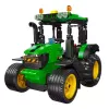 LEAN TOYS bouwstenen tractor landbouw groen 304 delen