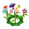 LEAN TOYS bouwstenen bloemen kleurrijke bloementuin in karton 73 stuks