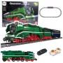 LEAN TOYS bouwstenen op afstandsbediening stoomlocomotief RC 2348 el.