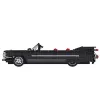 LEAN TOYS bouwstenen klassieke auto cabrio Cadi-Elrado zwart 1324 onderdelen