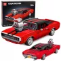 LEAN TOYS bouwstenen sportwagen Charger rood 1869 delen