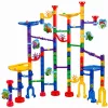LEAN TOYS bouwset kogelbaan tunnel kleurrijke dinosaurussen 192 delen
