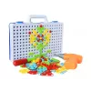 LEAN TOYS creatieve mozaïekpuzzel 4in1 schroevendraaier 237 stuks