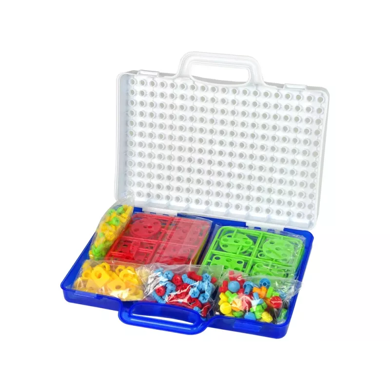 LEAN TOYS creatieve mozaïekpuzzel 4in1 schroevendraaier 237 stuks