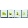 LEAN TOYS Creatieve ruimtelijke houten blokken 3D kikkerpuzzel