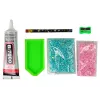 LEAN TOYS Creative Unicorn Kit DIY Diamonds Crystals blauw