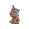 LEAN TOYS Creative Unicorn Kit DIY Diamonds Crystals bruin