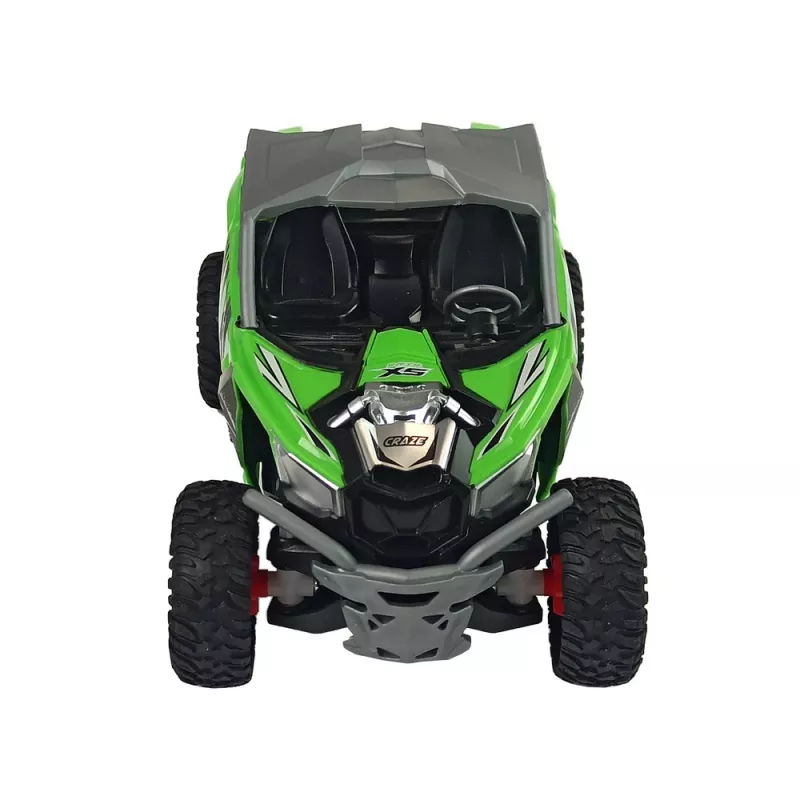 LEAN TOYS Cross Country terreinafstandsbedieningsauto 27 MHz groen