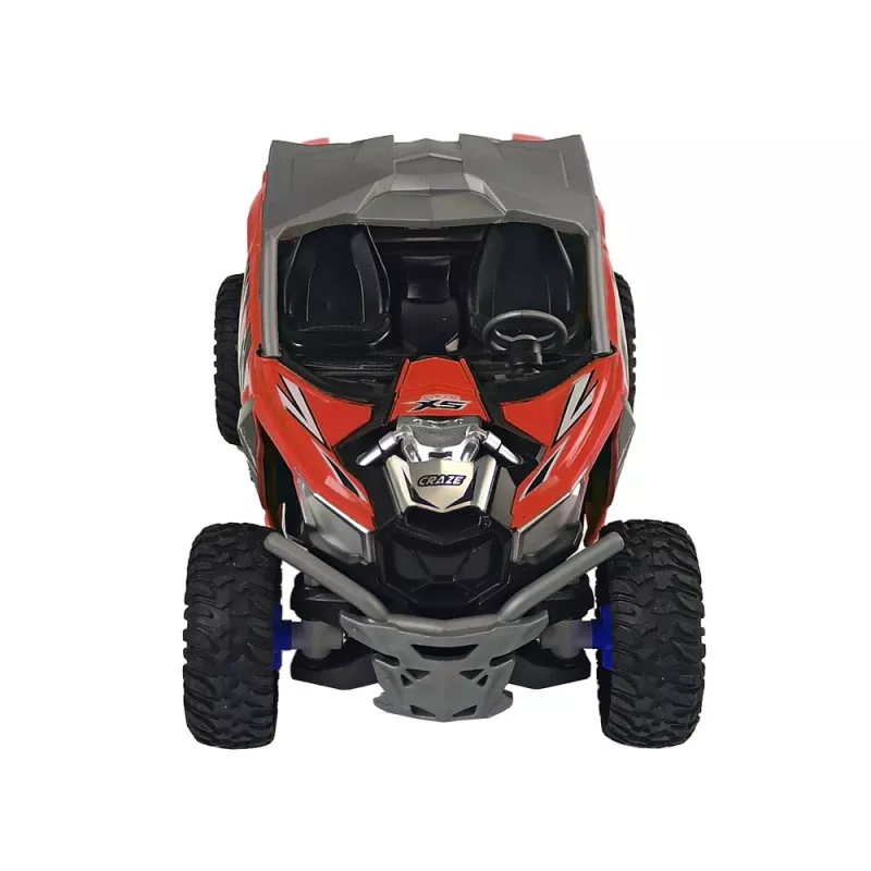 LEAN TOYS Cross Country terreinafstandsbedieningsauto 27 MHz rood