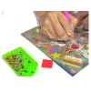 LEAN TOYS diamantborduur sticker set dinosaurussen mozaïek
