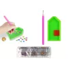 LEAN TOYS diamantborduur sticker set dinosaurussen mozaïek