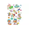 LEAN TOYS diamantborduur sticker set ruimte astronaut mozaïek