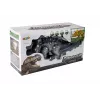 LEAN TOYS dinosaurus op batterij Triceratops grijs