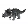 LEAN TOYS dinosaurus op batterij Triceratops grijs