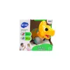 LEAN TOYS Dinosaurus op wielen gele Triceratops figuur