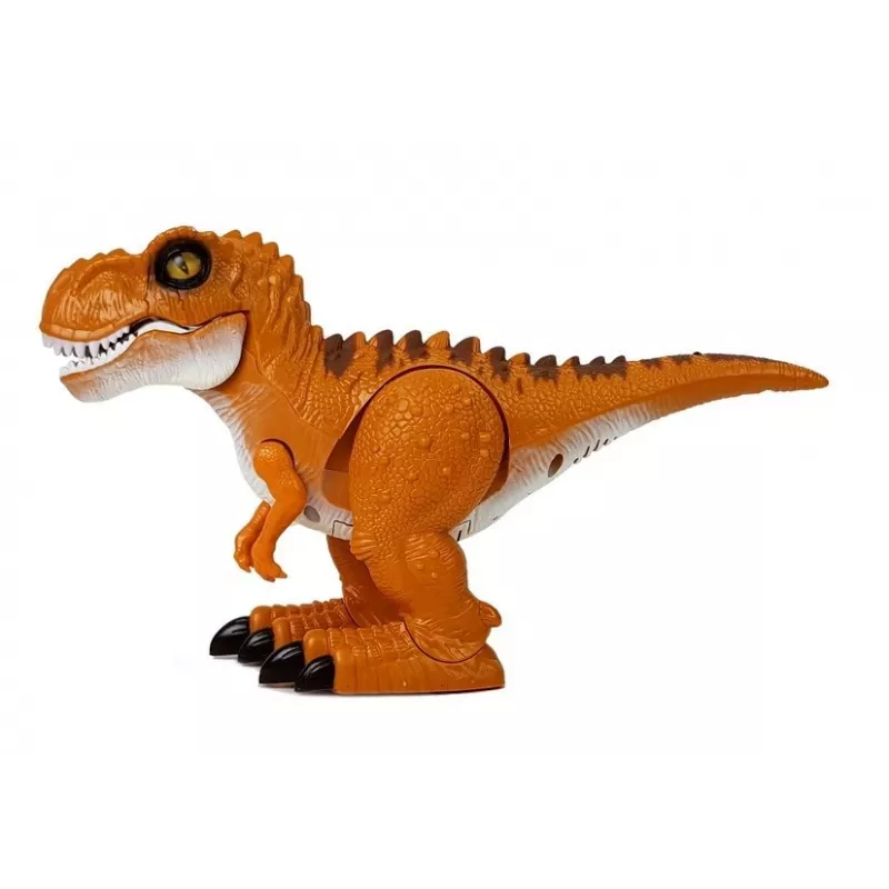 LEAN TOYS dinosaurus op afstand bestuurd R/C brons geluid licht