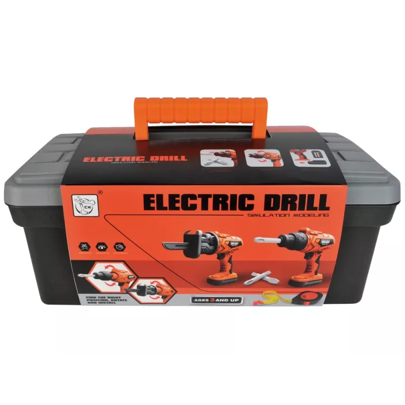 LEAN TOYS DIY kit gereedschapskist accuboormachine