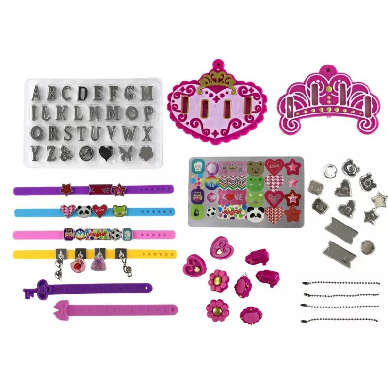 LEAN TOYS DIY letters hanger armband sieradenset