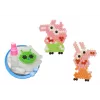 LEAN TOYS DIY Magische Waterparels Set 8 Varkenskleuren