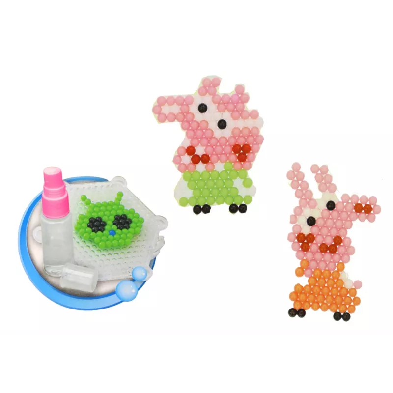 LEAN TOYS DIY Magische Waterparels Set 8 Varkenskleuren