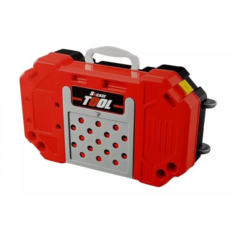 LEAN TOYS DIY set voor batterijen 3in1 kofferwerkplaats 85 delen 56cm