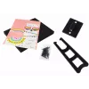 LEAN TOYS DIY set pailletten hoge hakken uilenframe bont