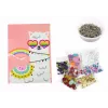 LEAN TOYS DIY set pailletten hoge hakken uilenframe bont