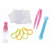 LEAN TOYS DIY Waterparels Set Magische Kralen 8 Kleuren Bouwvoertuigen